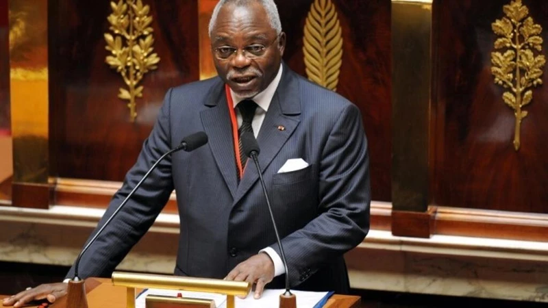 Cựu Chủ tịch Quốc hội Gabon Guy Nzouna-Ndama. (Ảnh: AFP)