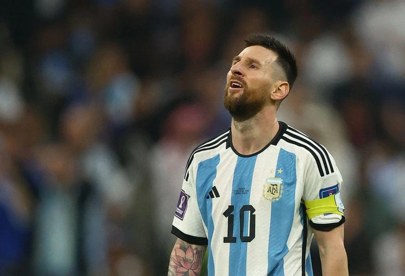Messi đang rất gần với “giấc mơ vàng” World Cup của mình. (Ảnh: Reuters)