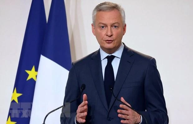 Bộ trưởng Tài chính Pháp Bruno Le Maire. (Ảnh: AFP/TTXVN)