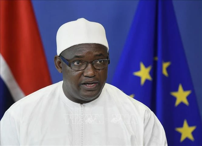 Tổng thống Gambia Adama Barrow. (Ảnh tư liệu: AFP/TTXVN)