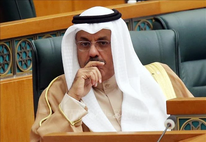 Thủ tướng Ahmad Nawaf al-Sabah đã đệ trình đơn từ chức của nội các Kuwait lên Thái tử Meshal al-Ahmad al-Sabah. (Ảnh: AFP/TTXVN)