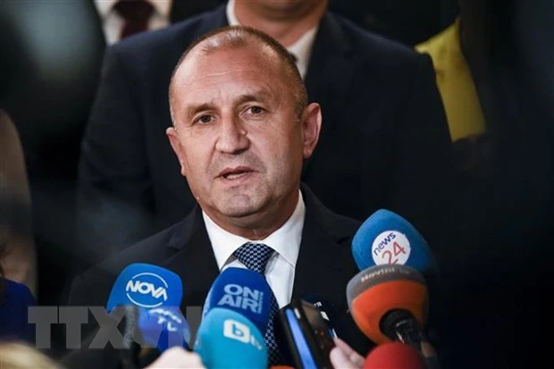 Tổng thống Bulgaria Rumen Radev. (Ảnh: AFP/TTXVN)