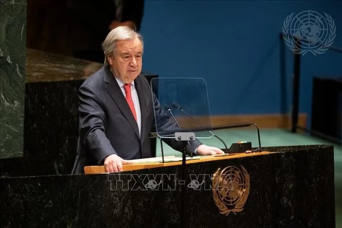 Tổng Thư ký Liên hợp quốc Antonio Guterres. (Ảnh: TTXVN)