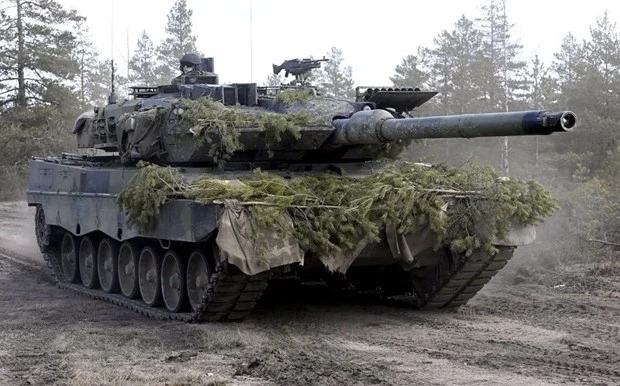 Xe tăng Leopard. (Nguồn: Reuters)