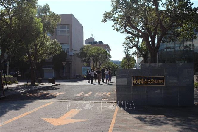 Trường Đại học công lập tỉnh Nagasaki. (Ảnh minh họa: TTXVN)