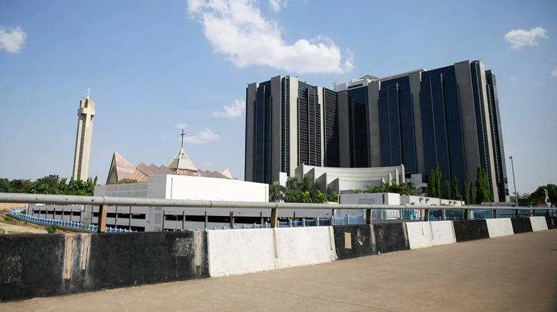 Quang cảnh trụ sở Ngân hàng trung ương Nigeria. (Ảnh: Reuters) 