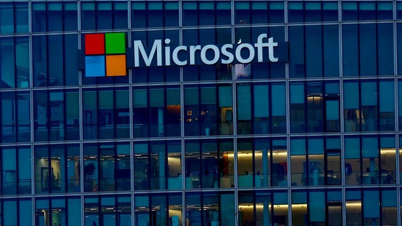 Văn phòng của Microsoft ở Issy-les-Moulineaux, Pháp. (Ảnh: Reuters) 