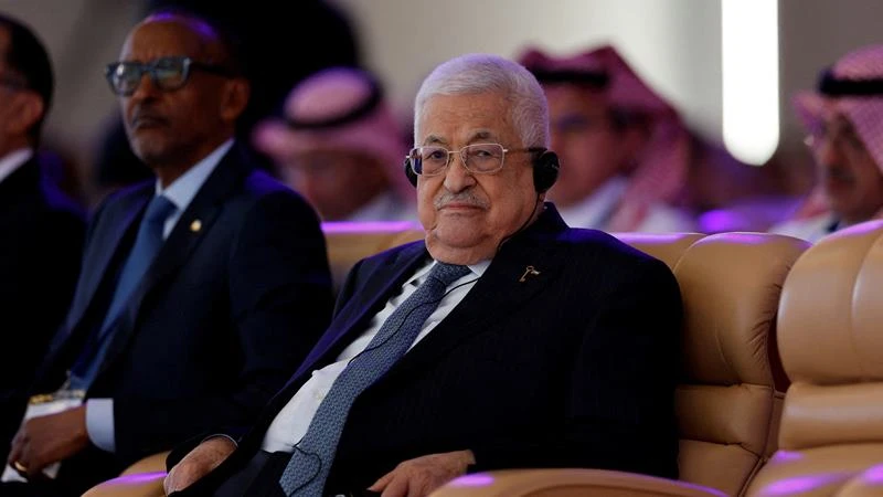 Tổng thống Palestine Mahmoud Abbas tham dự Diễn đàn Kinh tế thế giới (WEF) tại Riyadh, Saudi Arabia, ngày 28/4/2024. (Ảnh: Reuters) 