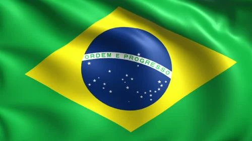Quốc kỳ Brazil. (Ảnh: Shutterstock)
