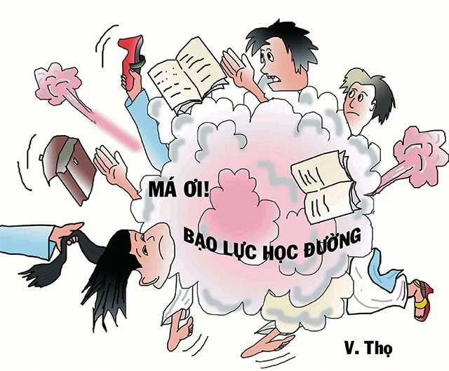 Tranh của họa sĩ VĂN THỌ.