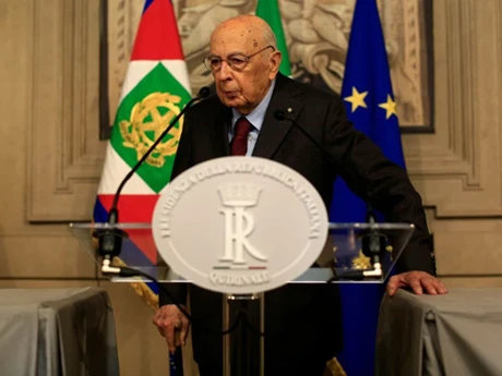 Ông Giorgio Napolitano đã qua đời ở tuổi 98. (Nguồn: Reuters/Ảnh chụp màn hình)