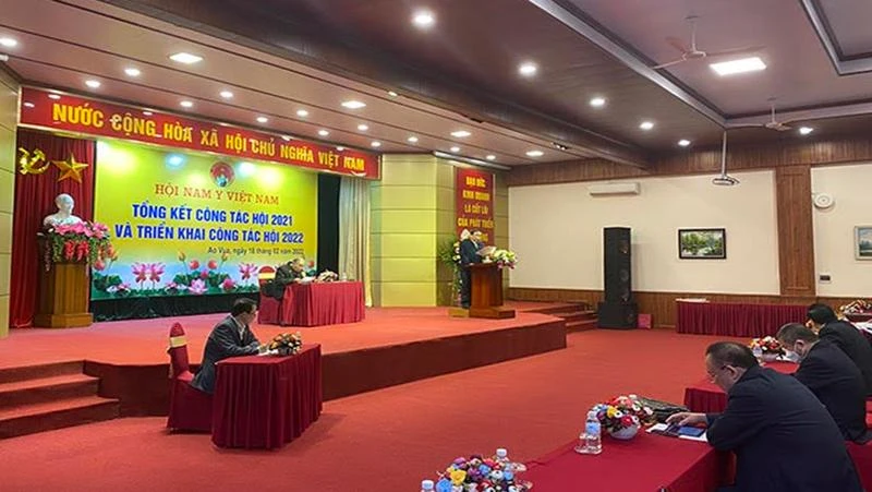 Hội Nam y Việt Nam tổng kết công tác hội năm 2021 và triển khai công tác hội năm 2022.
