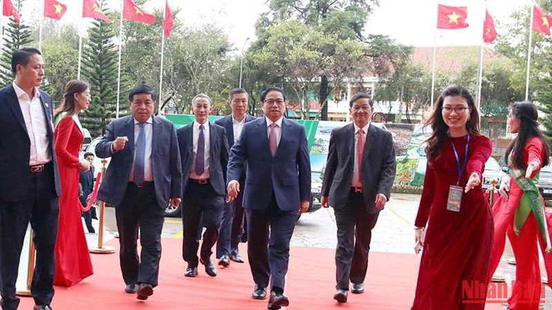 Thủ tướng Chính phủ Phạm Minh Chính tham dự Hội nghị.
