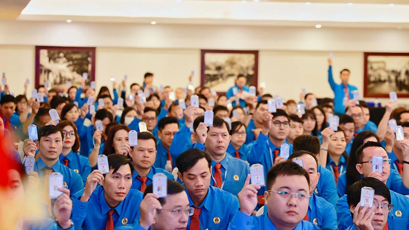 Đại hội Đại biểu Công đoàn Tổng công ty Cấp nước Sài Gòn nhiệm kỳ 2023-2028.
