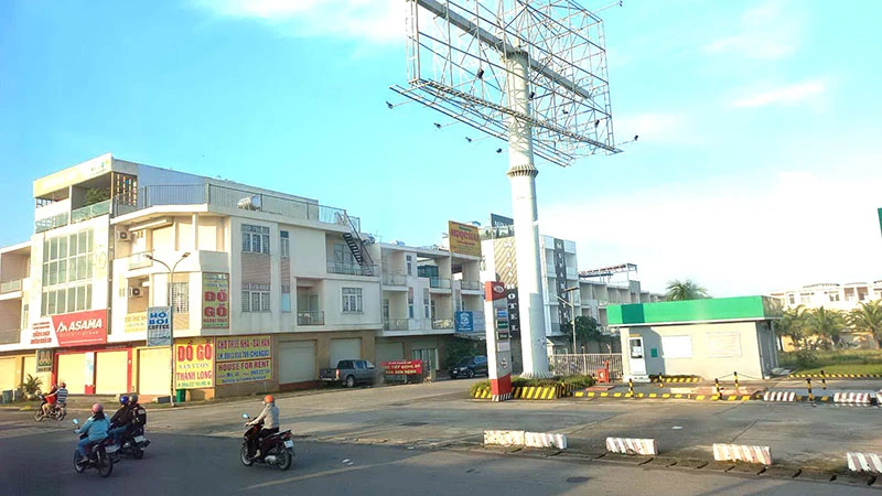 Một góc Dự án khu dân cư Phước Thái, thành phố Biên Hòa.