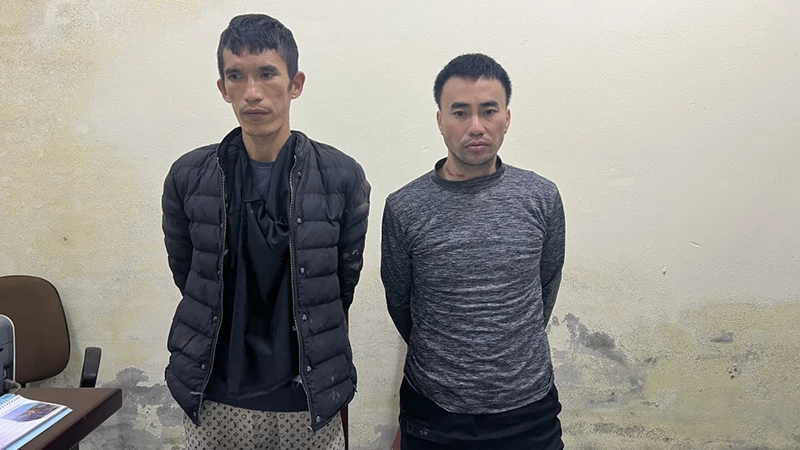 Hai phạm nhân trốn trại bị bắt giữ.