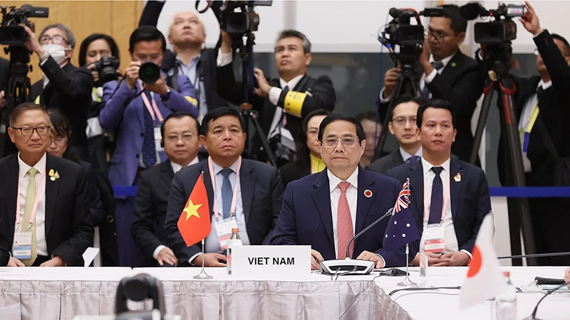Thủ tướng Phạm Minh Chính tham dự Hội nghị.