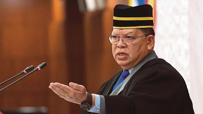 Chủ tịch Hạ viện Malaysia Tan Sri Dato' Johari Bin Abdul. (Ảnh: Bernama)