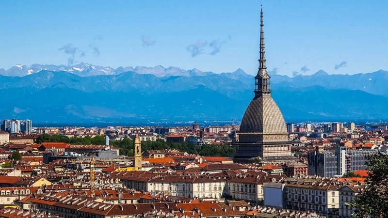 Một góc của Torino, Italia.