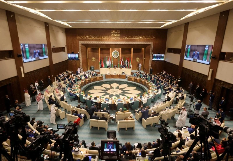 Phiên họp của Liên đoàn Arab, ngày 7/5/2023. Ảnh: REUTERS