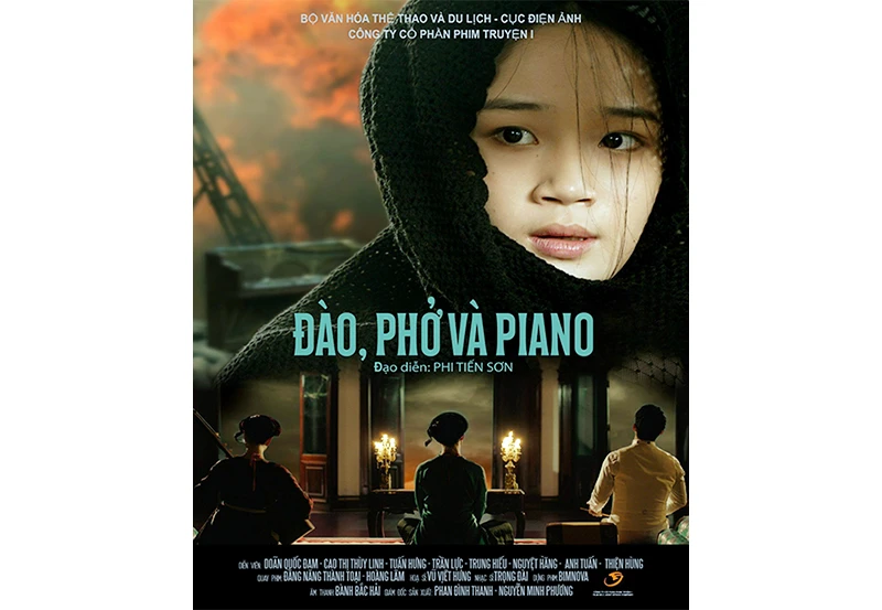 Poster phim "Đào, Phở và Piano".