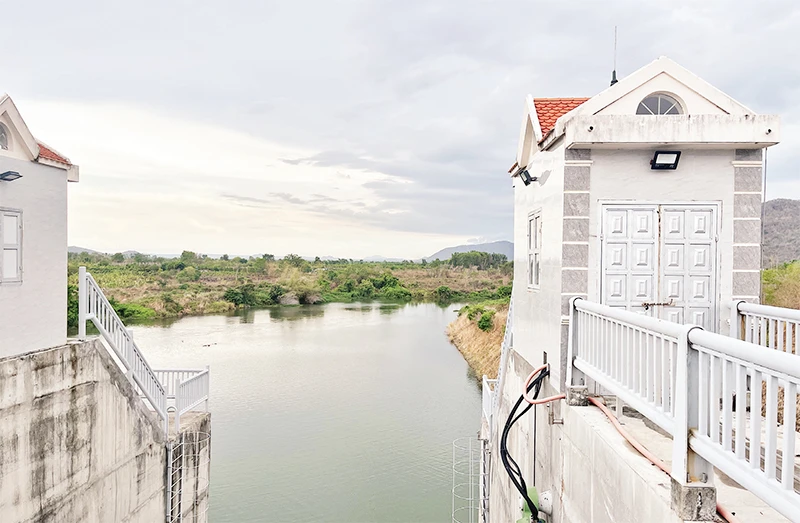 Hồ thủy lợi Sông Lũy, huyện Bắc Bình, tỉnh Bình Thuận điều tiết nước từ Nhà máy thủy điện Đại Ninh cho khu vực hạ lưu. 