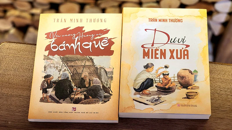 Bìa hai tác phẩm mới của tác giả Trần Minh Thương.
