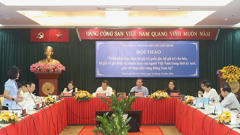 Quang cảnh hội thảo.