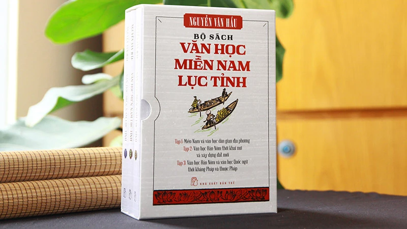 Bộ sách "Văn học miền nam lục tỉnh" của tác giả Nguyễn Văn Hầu vừa được Nhà xuất bản Trẻ phát hành.