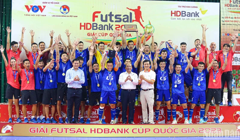 Thái Sơn Nam vô địch Giải futsal HDBank Cúp Quốc gia 2023