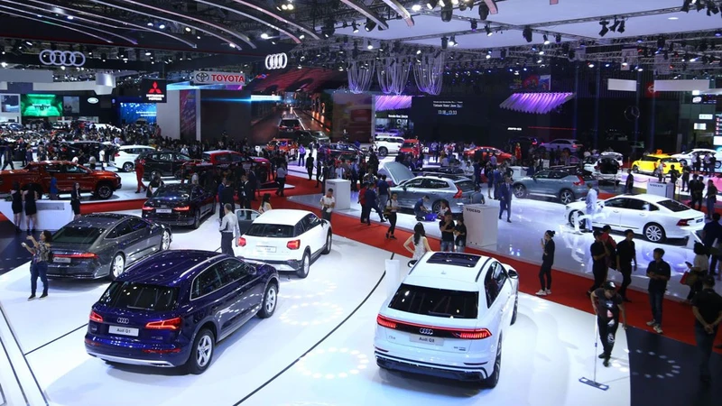 Hình ảnh triển lãm Vietnam Motor Show 2023. (Ảnh: BTC)