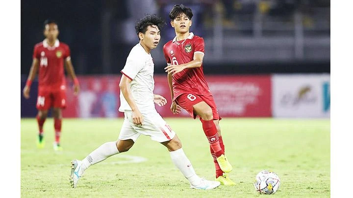 U20 Việt Nam để thua đáng tiếc trước U20 Indonesia với tỷ số 3-2. Ảnh: AFC