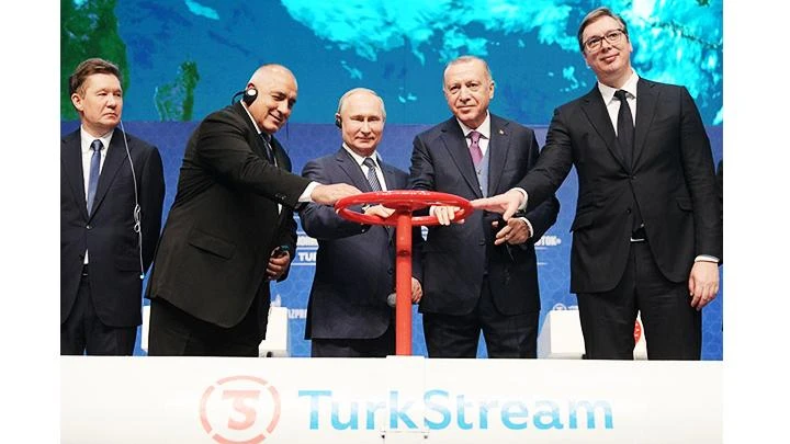 Các nhà lãnh đạo Nga và Thổ Nhĩ Kỳ thúc đẩy hợp tác về năng lượng. Ảnh: BALTICS NEWS