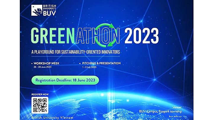 Khởi động Cuộc thi khởi nghiệp xanh (Greenathon 2023)