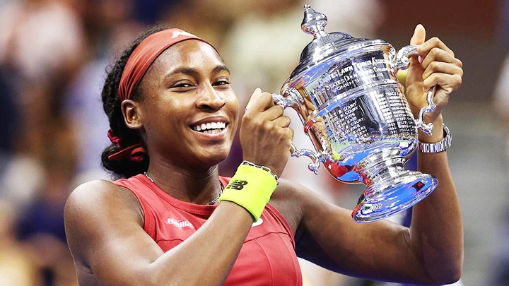 Coco Gauff rạng rỡ nâng cao danh hiệu US Open danh giá.