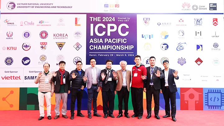 Trao giải vòng chung kết kỳ thi ICPC châu Á - Thái Bình Dương