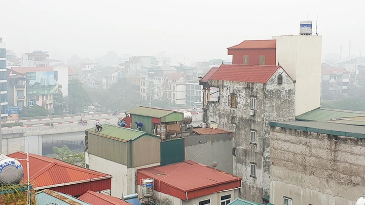 Lo lắng về chất lượng không khí ở Hà Nội
