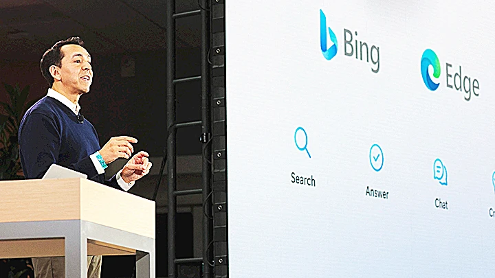 EU lo ngại rủi ro về AI trong công cụ tìm kiếm Bing của Microsoft. Ảnh: CNN