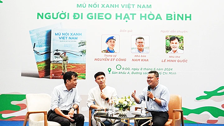 “Mũ nồi xanh Việt Nam - Người đi gieo hạt hòa bình”