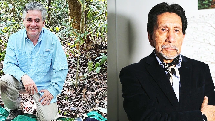 GS Gerardo Ceballos (trái) và GS Rodolfo Dirzo (phải). Ảnh: GETTY IMAGES
