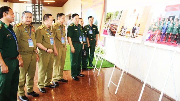 Giao lưu sĩ quan trẻ bảo vệ an ninh biên giới