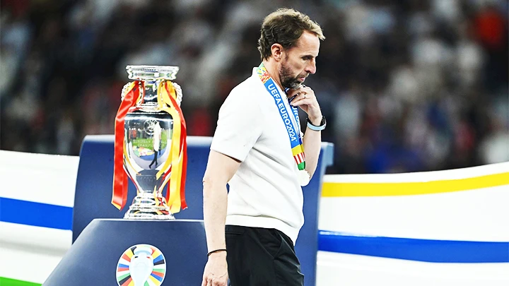 Gareth Southgate thất bại ở hai trận chung kết EURO liên tiếp.