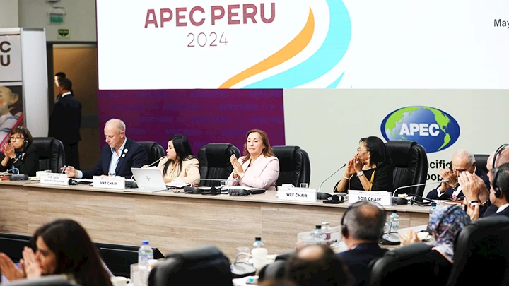 Hội nghị Bộ trưởng Tài chính APEC diễn ra tại Lima (Peru). Ảnh: REUTERS