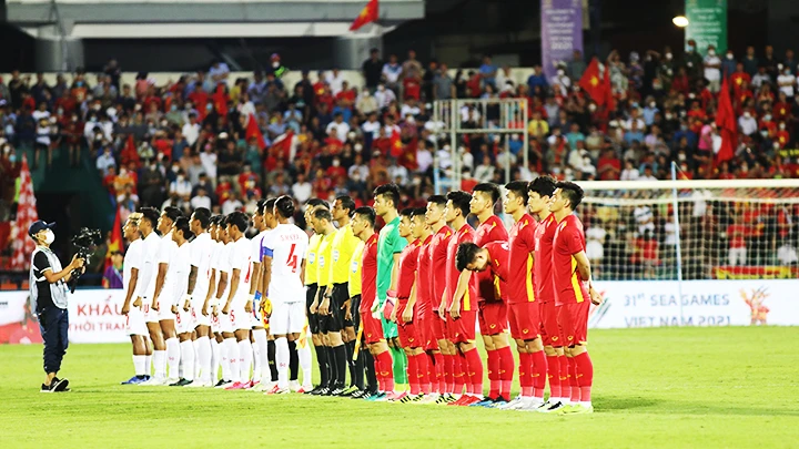 Đội tuyển Việt Nam sẽ thi đấu trên sân Việt Trì tại AFF Cup 2024. Ảnh: LÊ MINH