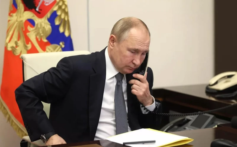 Tổng thống Nga V.Putin. (Ảnh: RIA Novosti)