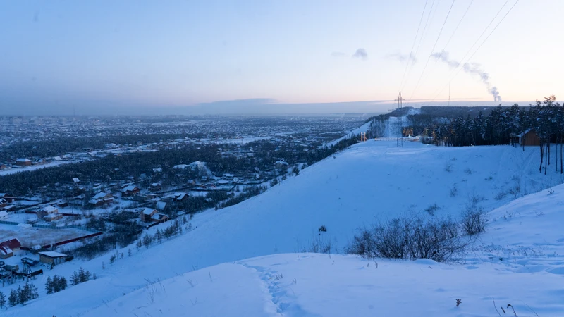 Thành phố Yakutsk tại Cộng hòa Yakutia, Nga. (Ảnh: THANH THỂ)