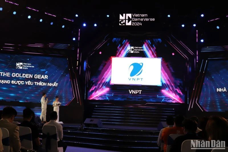 Công bố VNPT được bình chọn nhà mạng yêu thích nhất tại Vietnam Game Awards 2024.