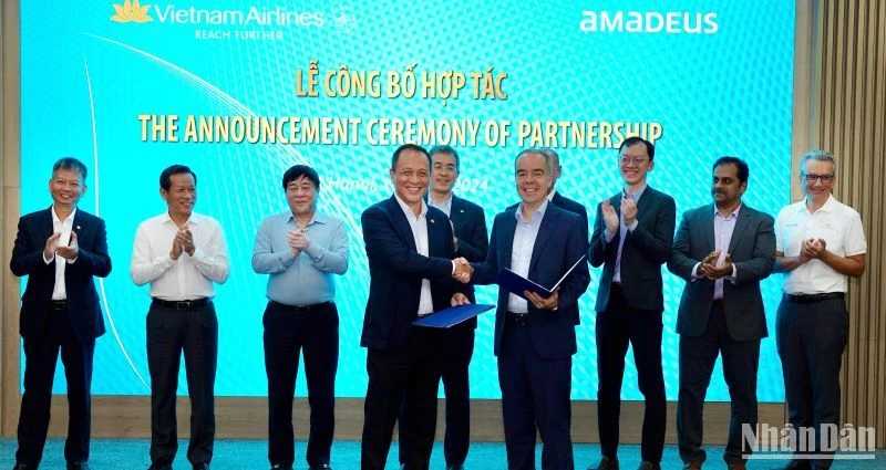 Vietnam Airlines và Amadeus hợp tác triển khai hệ thống phục vụ hành khách mới.