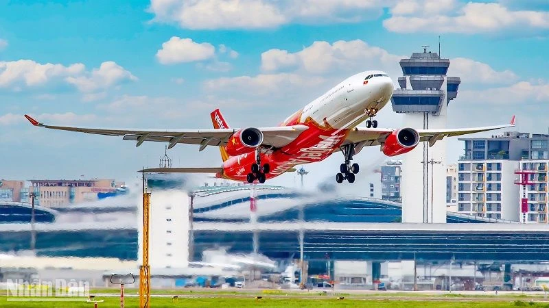 Trong sáu tháng đầu năm 2024, Vietjet đã trở lại hoạt động khai thác cao hơn giai đoạn 2019, trước đại dịch Covid-19.