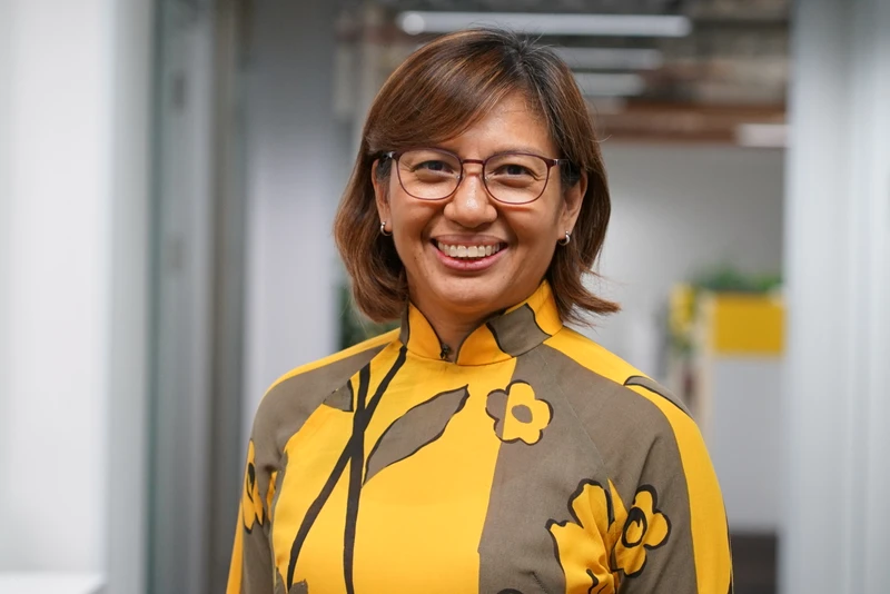 Anjanette Saguisag - Trưởng Chương trình Chính sách xã hội và Quản trị, UNICEF Việt Nam.